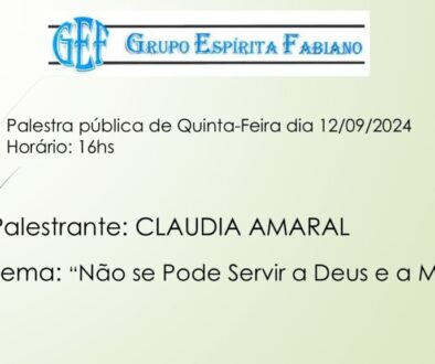 Não se Pode Servir a Deus e a Mamon